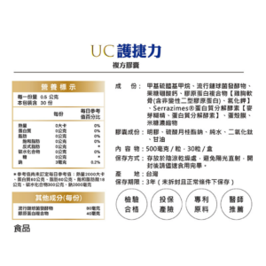 敏盛 UC護捷力 複方膠囊 (8)