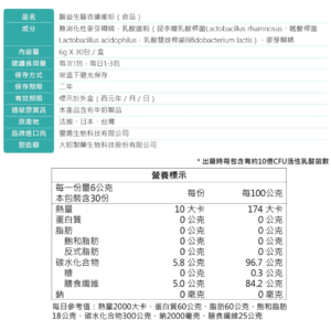 雲揚生技 膳益生 膳食纖維粉 (4)